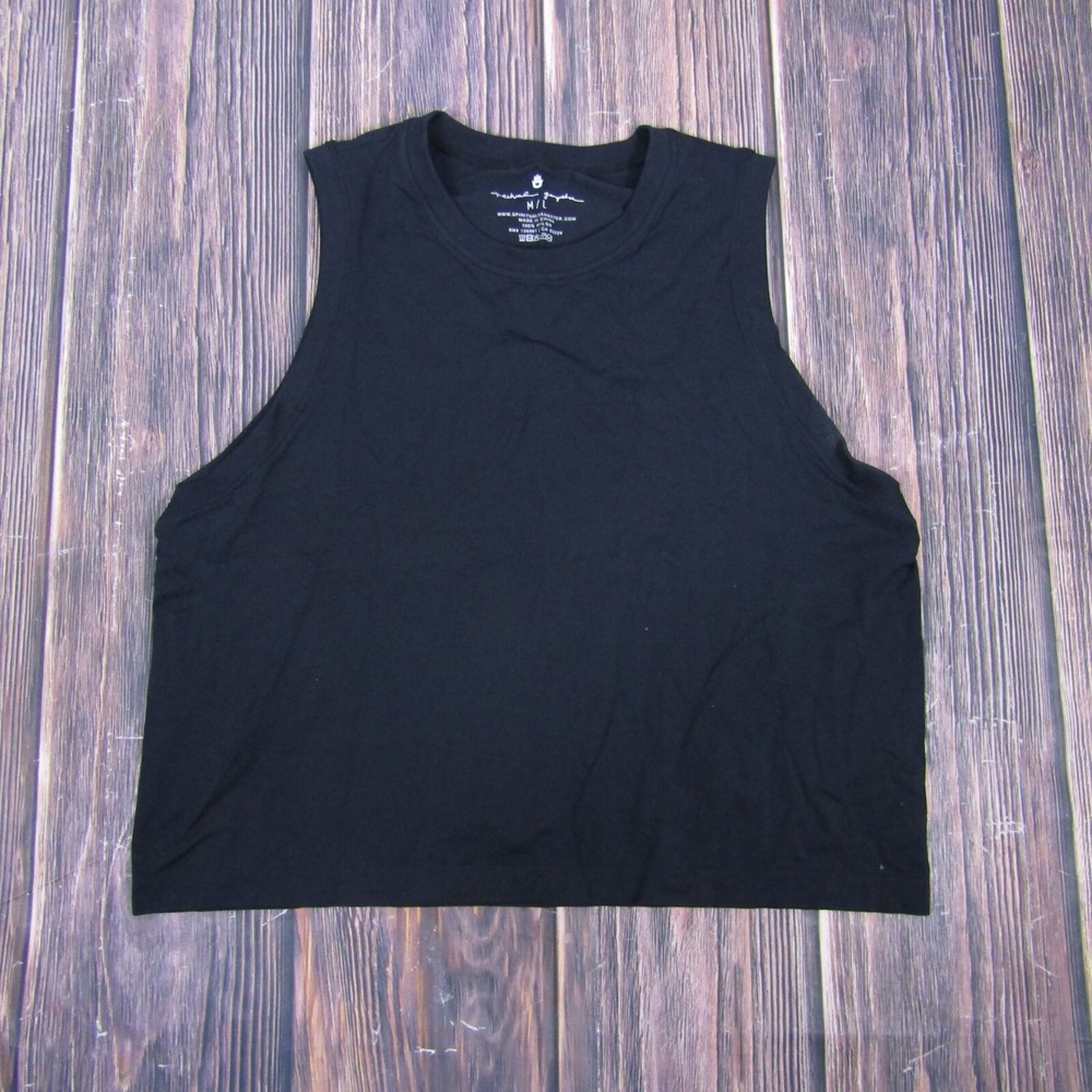 Spiritual Gangster Womens Medium/Large Black Tank Top Workout Gym Yoga